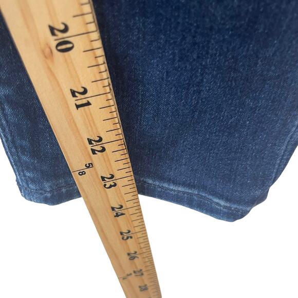 ASOS Denim Women's Plus Size 34/28 High Rise Dark Wash Cropped Jeans - Picture 10 of 10